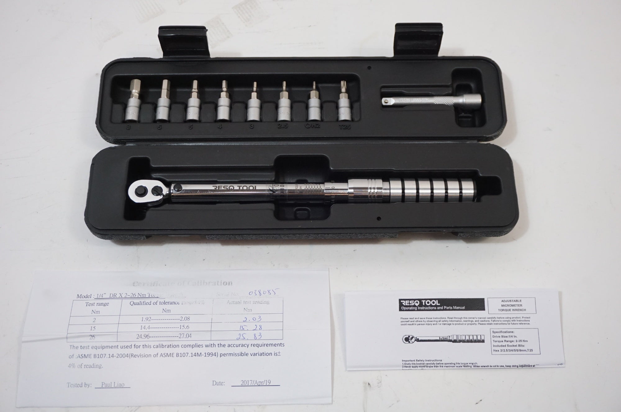 RESQ 「レスキュー」 TOOL トルクレンチ / 世田谷店