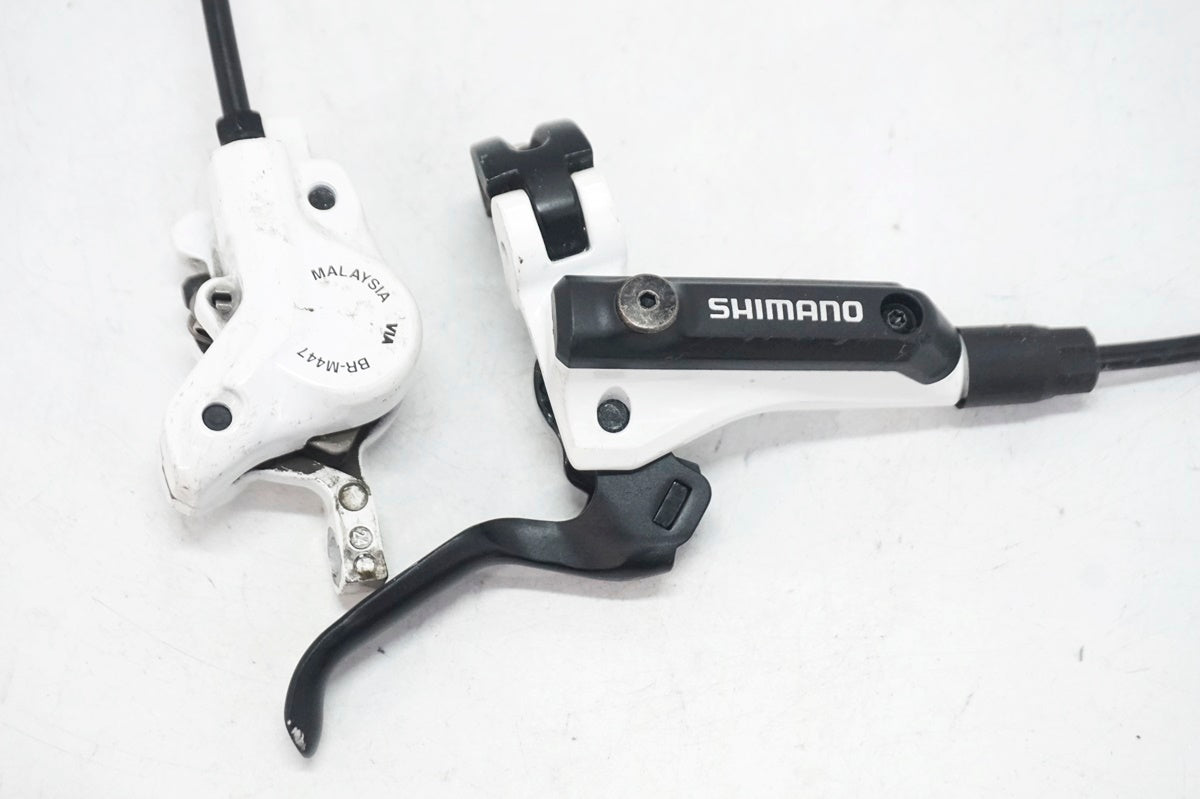 Shimano BR-MT447 BL-M506油圧ブレーキセット SHIMANO 「シマノ」 BL-M506 BR-M447 ディスクブレーキセット