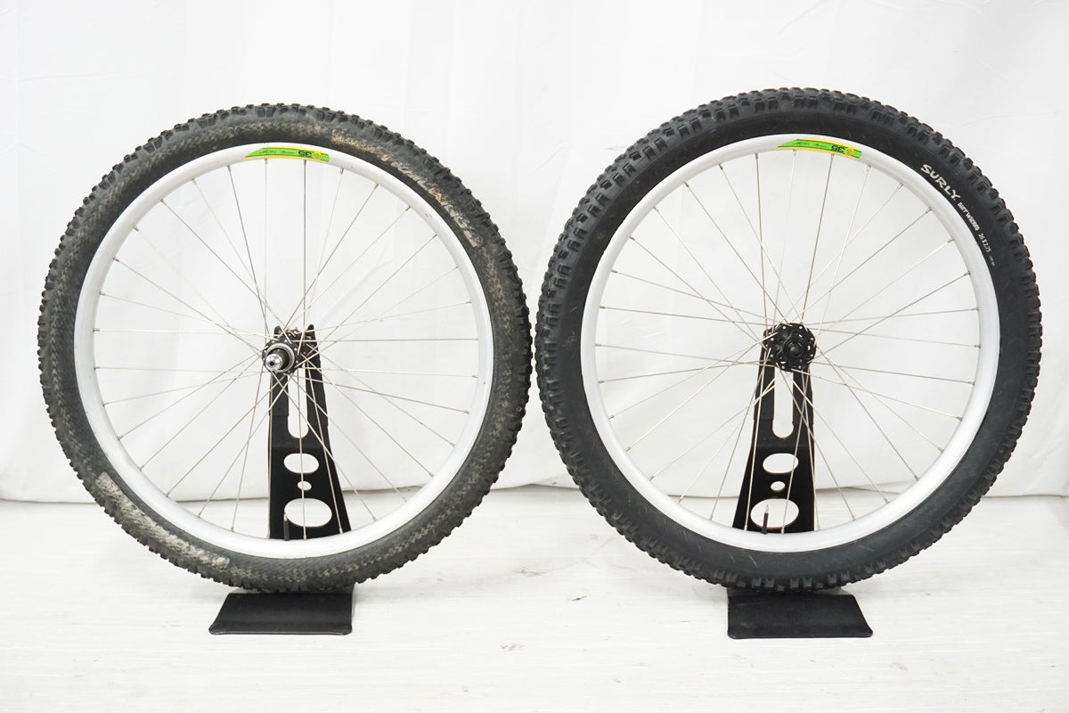 VELOCITY 「ヴェロシティー」 リム KUWAHARA SHIMANO FH-M640 ハブ シマノ8-9速 ホイールセット / 奈良店