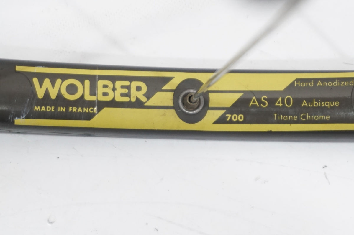 WOLBER 「ヴォルベール」 AS 40 リム SHIMANO 105 FH/HB-5500 ハブ シマノ8-9速 ホイールセット / 世田谷店