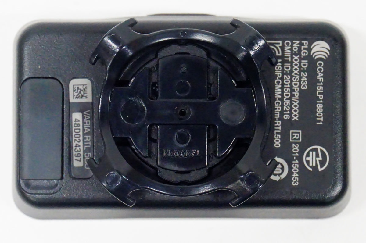 GARMIN 「ガーミン」 VARIA RTL500 リアビューレーダー / 名古屋大須店