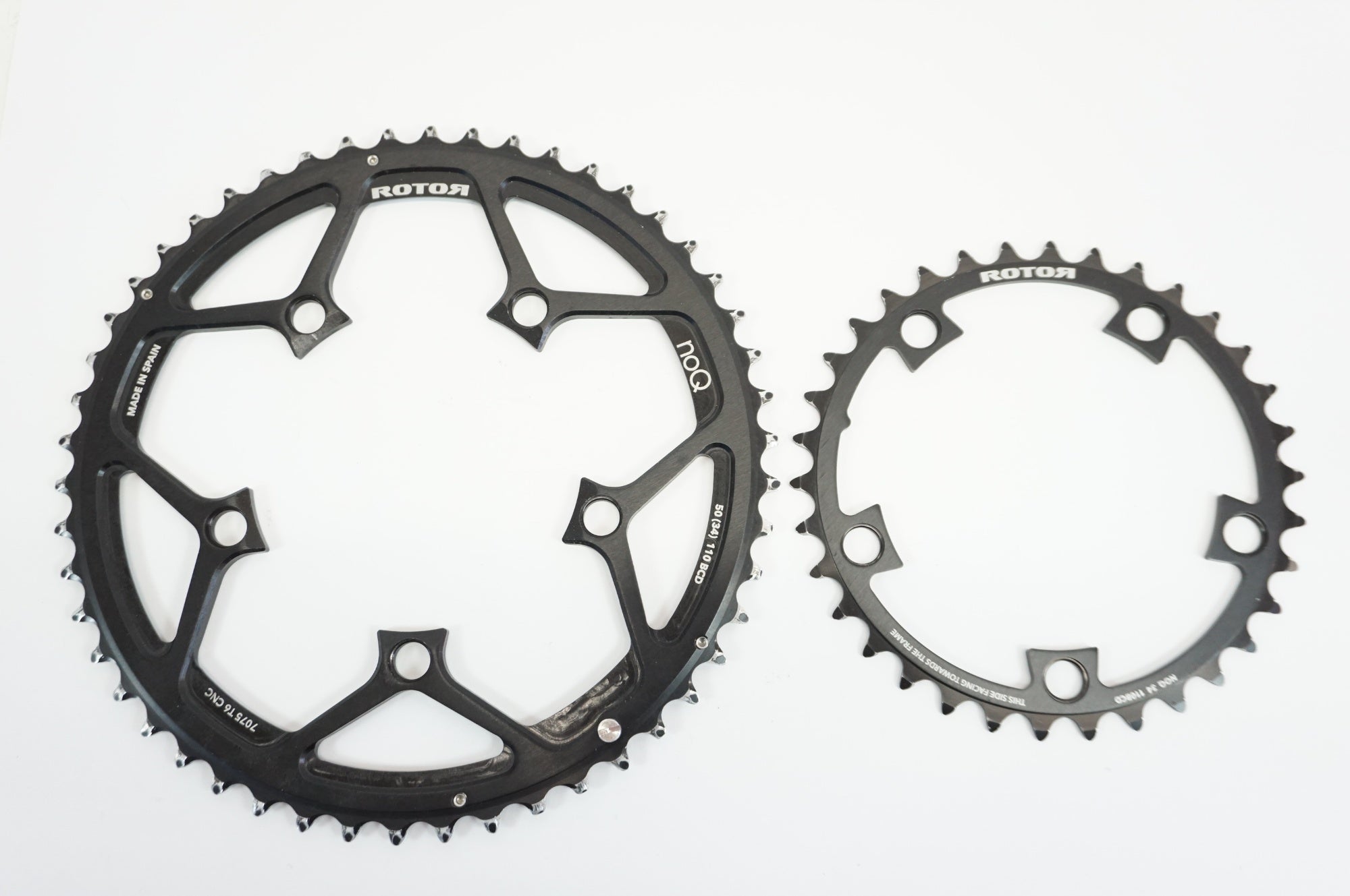 ROTOR 「ローター」 NO-Q 50-34T PCD110 チェーンリングセット