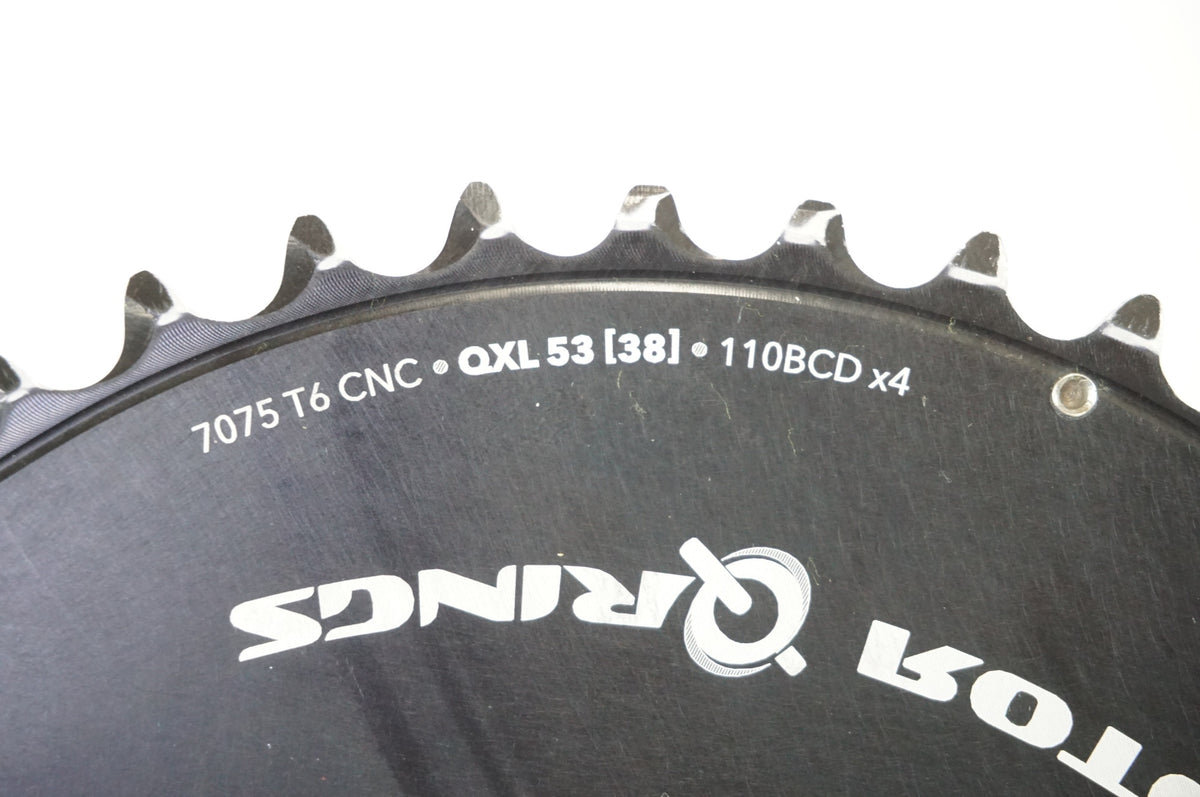 ROTOR 「ローター」 Q-RINGS Q-XL 53-38T チェーンリング / 宇都宮店