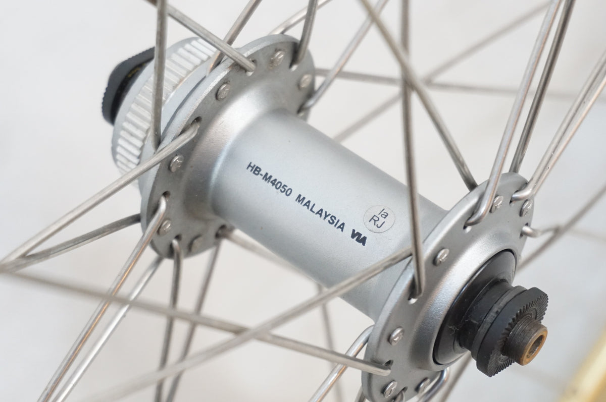 VELOCITY 「ベロシティ」 B43 リム/ SHIMANO M4050ハブ SHIMANO 8-10S ホイールセット / 浦和ベース
