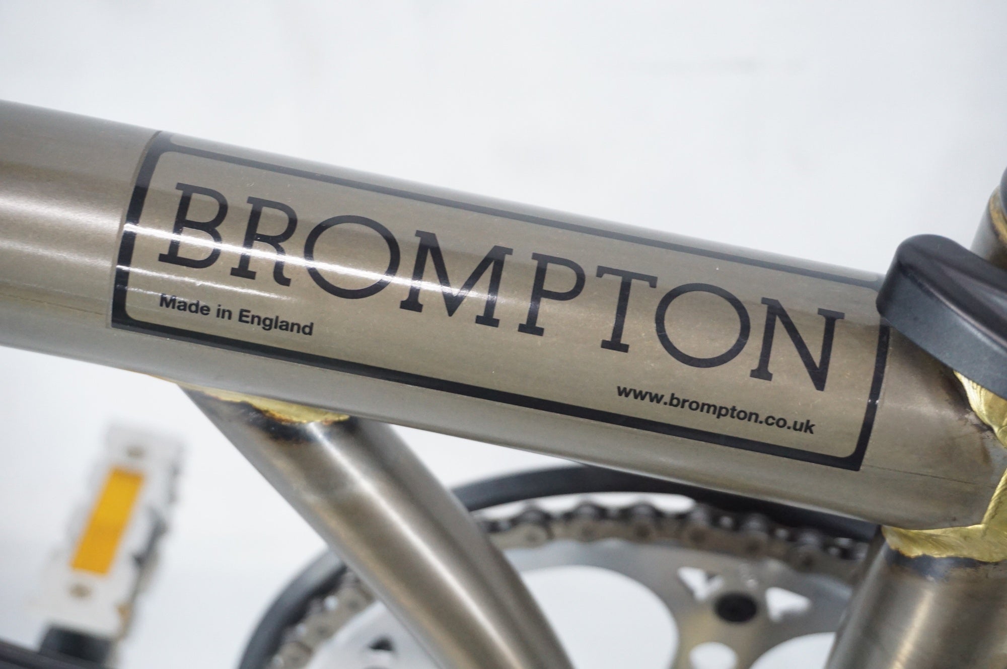 BROMPTON 「ブロンプトン」 M3L RAWカラー 2010年モデル 16インチ 折り畳み自転車 / 阪急塚口店