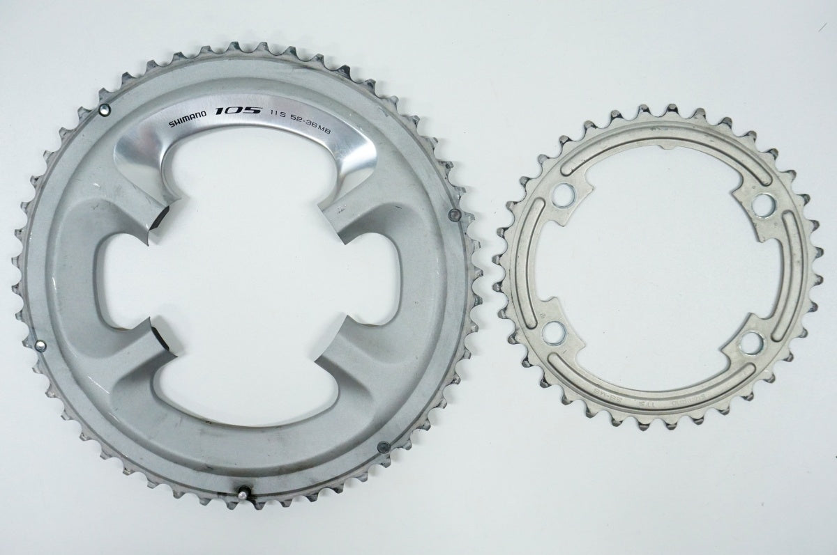 SHIMANO - シマノ デュラエース 52-36T チェーンリングセット シマノ DURA-ACE（デュラエース）FC-R9100 チェーンリング