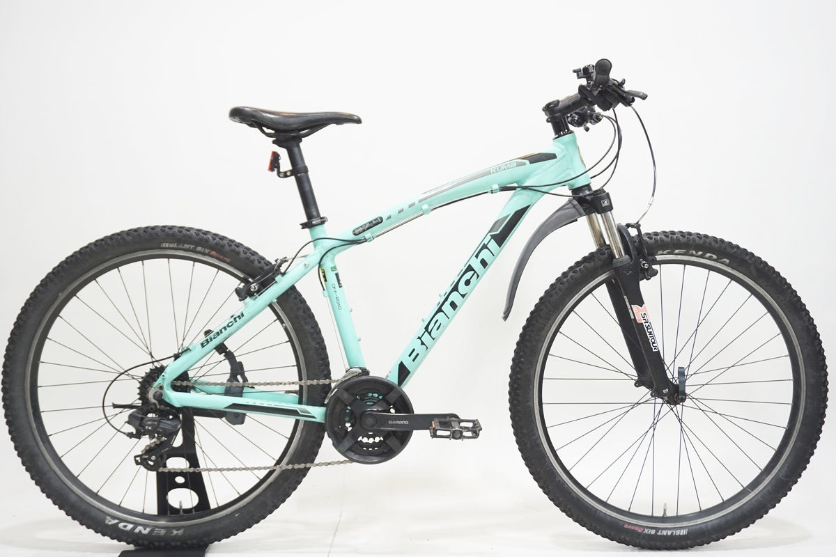 Bianchi KUMA マウンテンバイク ミントグリーン　サイズ48 BIANCHI 「ビアンキ」 KUMA 27.4 2018年モデル マウンテンバイク/ 京都