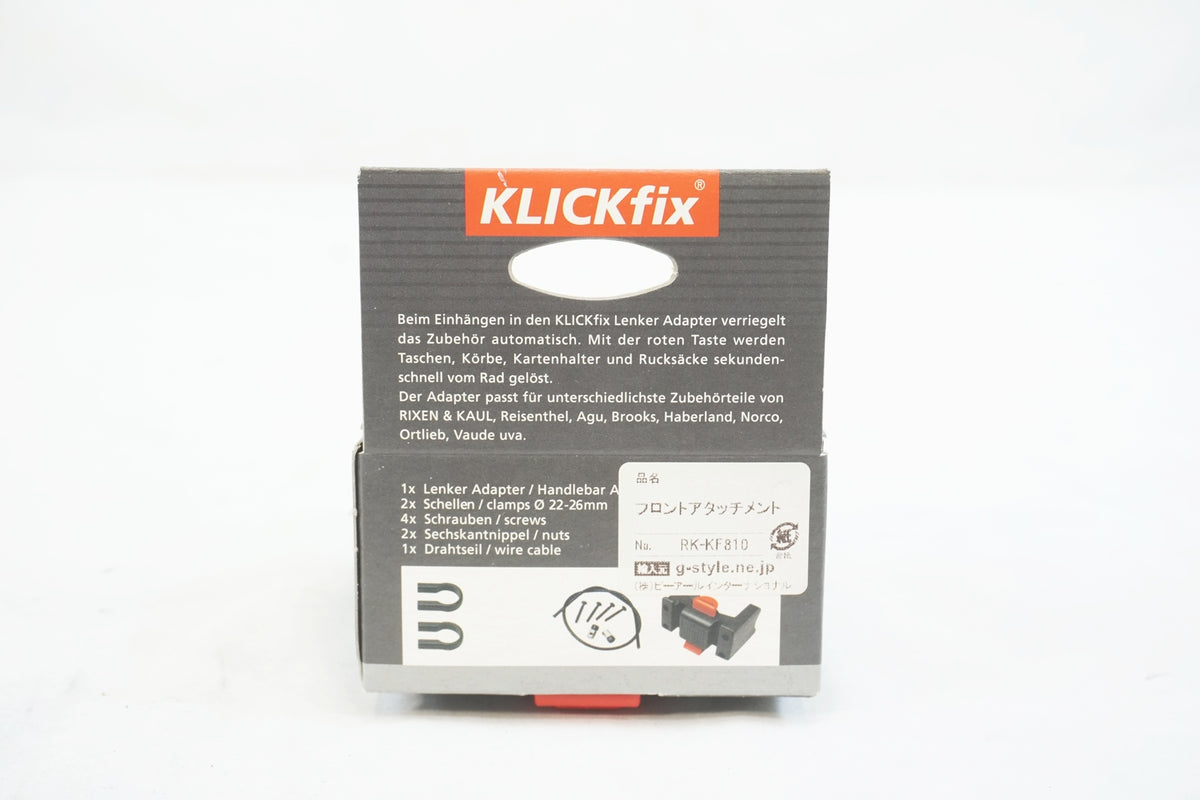 RIXEN & KAUL 「リクセンカウル」 KF810 Φ22~26mm フロントアタッチメント / 有明ガーデン店