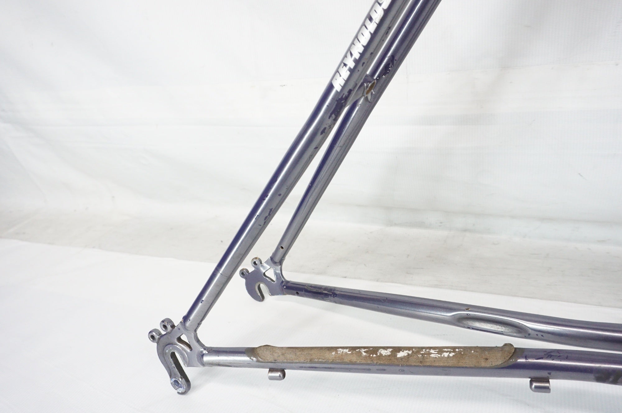 ジャンク KHS 「ケーエイチエス」 F20-R 年式不明 折り畳み自転車 フレームセット / 阪急塚口店