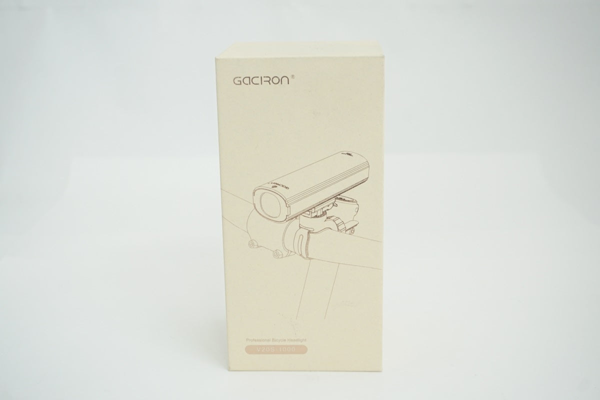 GACIRON 「ガシロン」 V20Sー1000 フロント・リア2IN1ライト / 京都八幡店