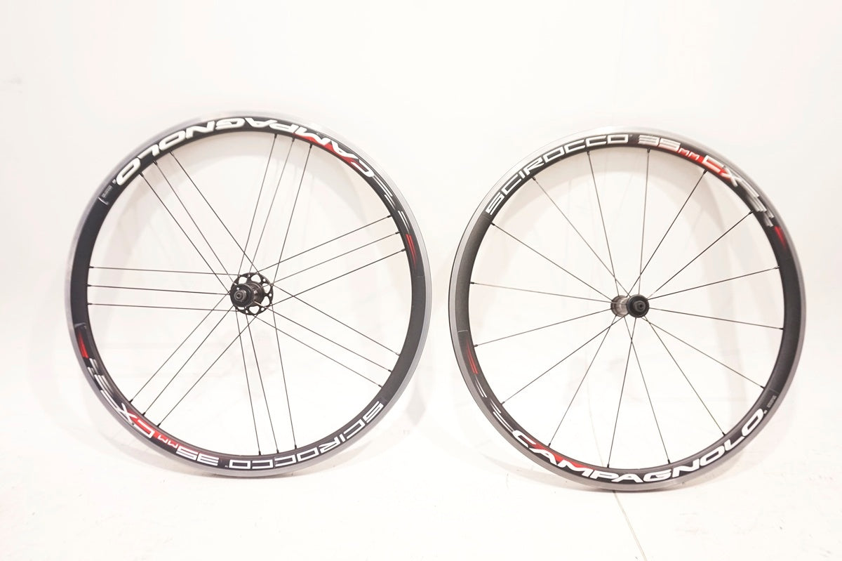 CAMPAGNOLO 「カンパニョーロ」 SCIROCCO 35 CX カンパ9-12S ホイールセット / 大阪門真店