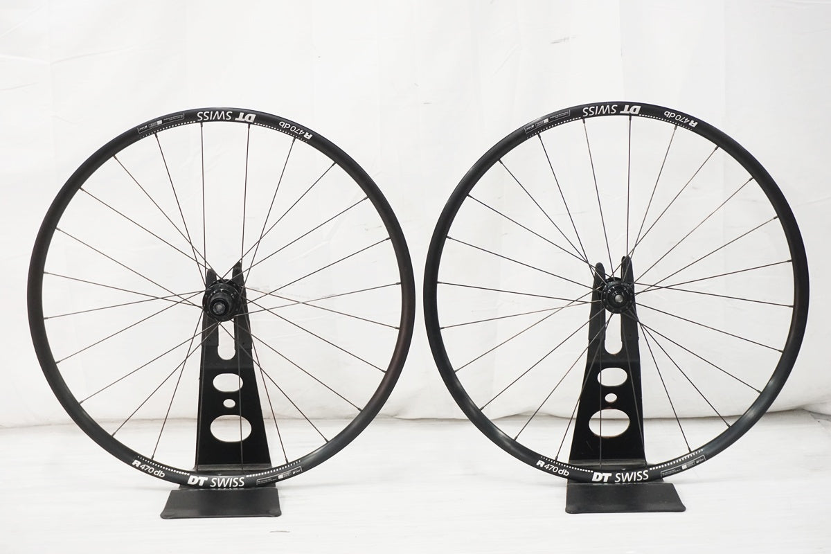 DT SWISS 「ディーティースイス」 R470 DB シマノ 11速 ホイールセット / 奈良店
