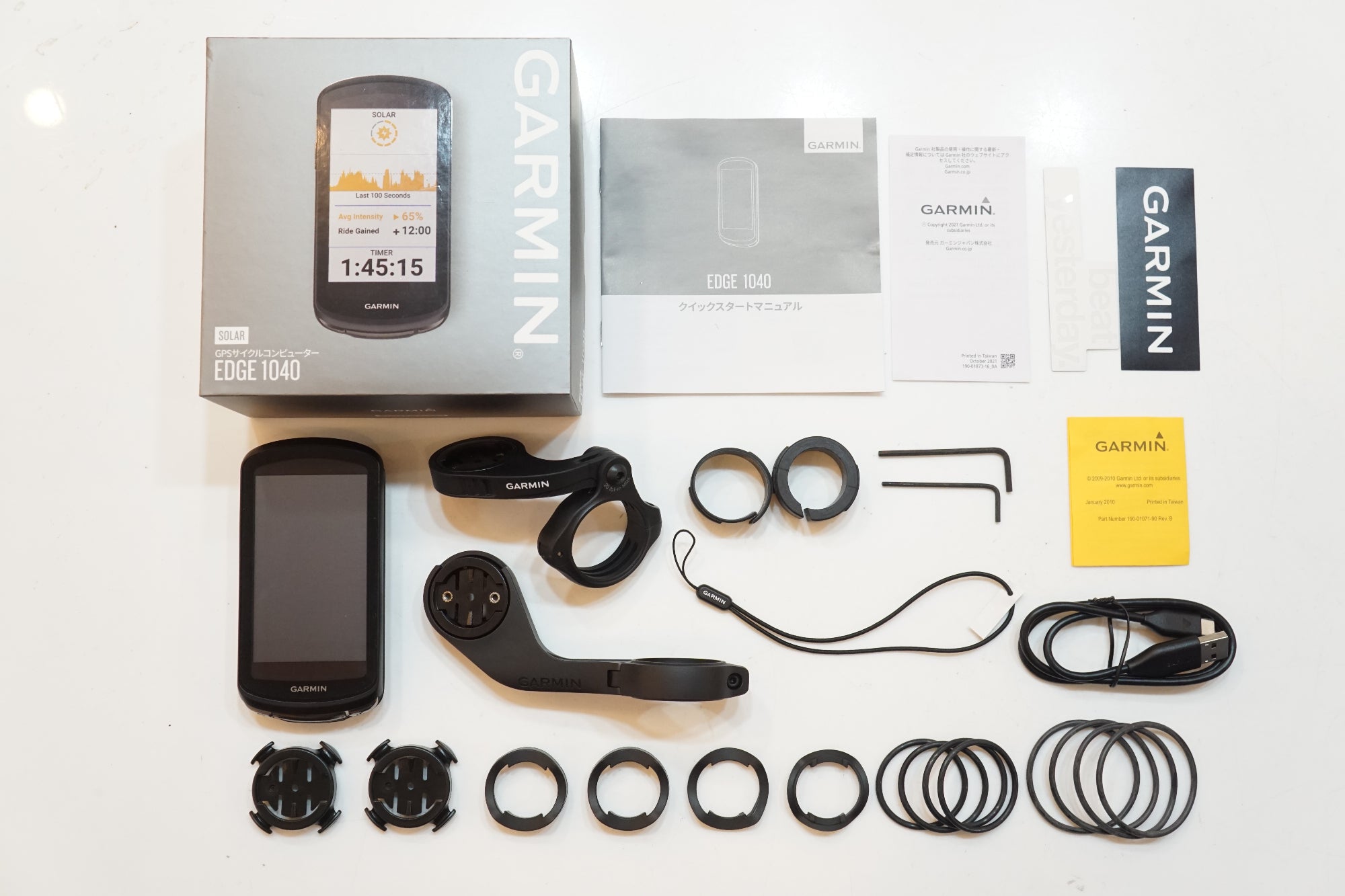 アクセサリー GARMIN EDGE1040 GARMIN 「ガーミン」 EDGE1040 SOLAR サイクルコンピューター