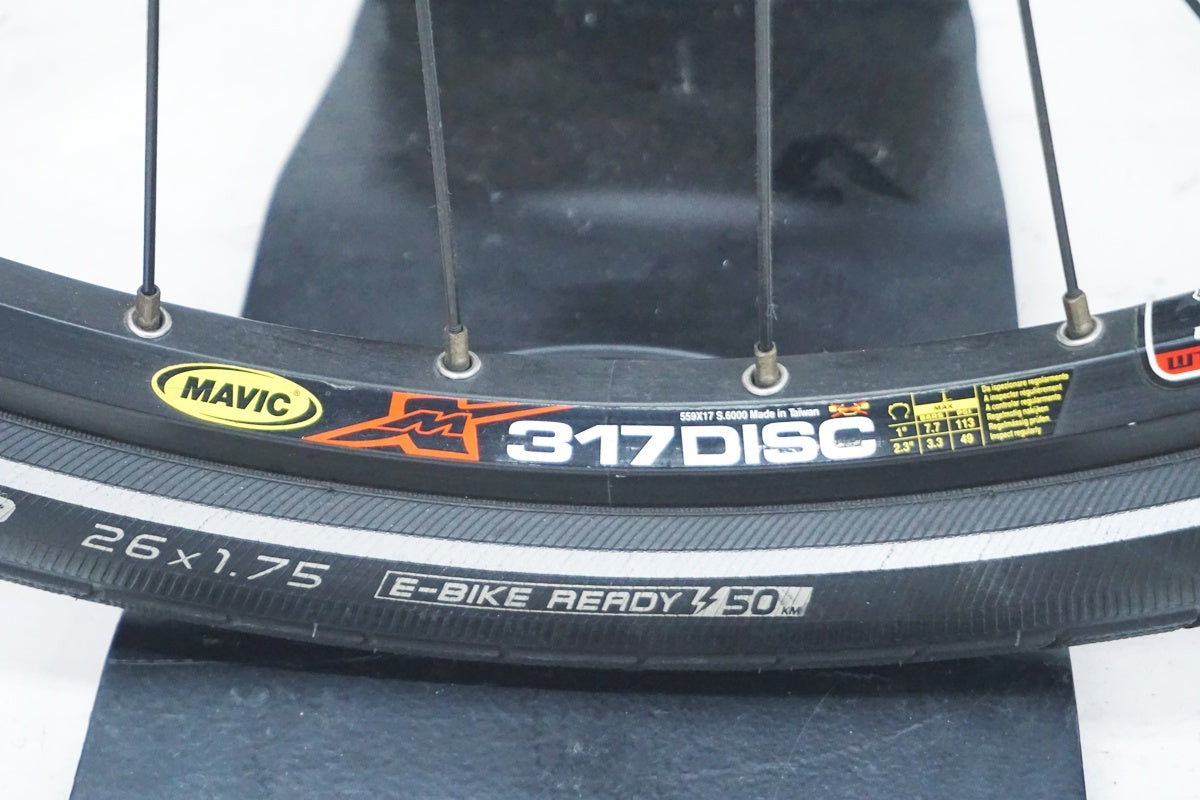 MAVIC 「マビック」 XM317 DISC シマノ8/9速 ホイールセット / 大阪美原北インター店