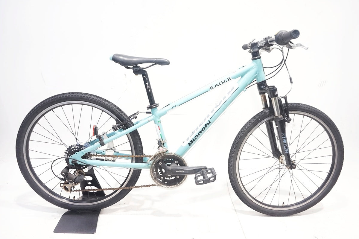 【ジャンク品】ビアンキ　EAGLE 24インチ BIANCHI 「ビアンキ」 EAGLE 年式不明 24インチ キッズバイク / 大阪