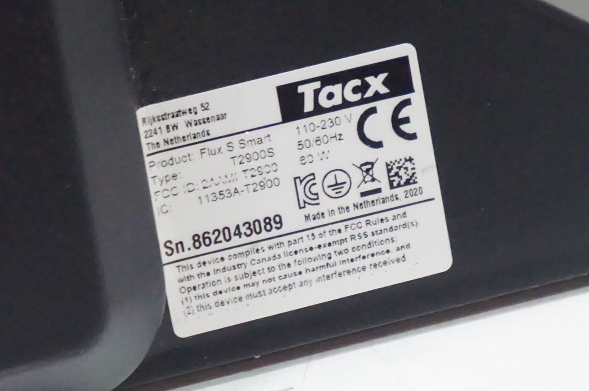 TACX 「タックス」 FLUX S SMART T2900S スマートトレーナー / 熊谷本店