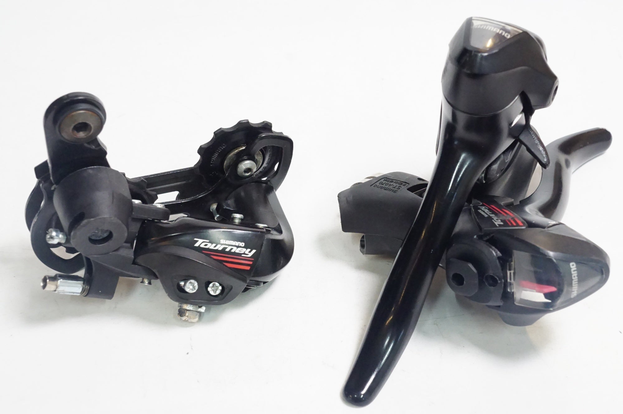 シマノ　ジャンクション　A.B セット ジャンク SHIMANO 「シマノ」 TOURNEY レバー&リアディレイラーセット