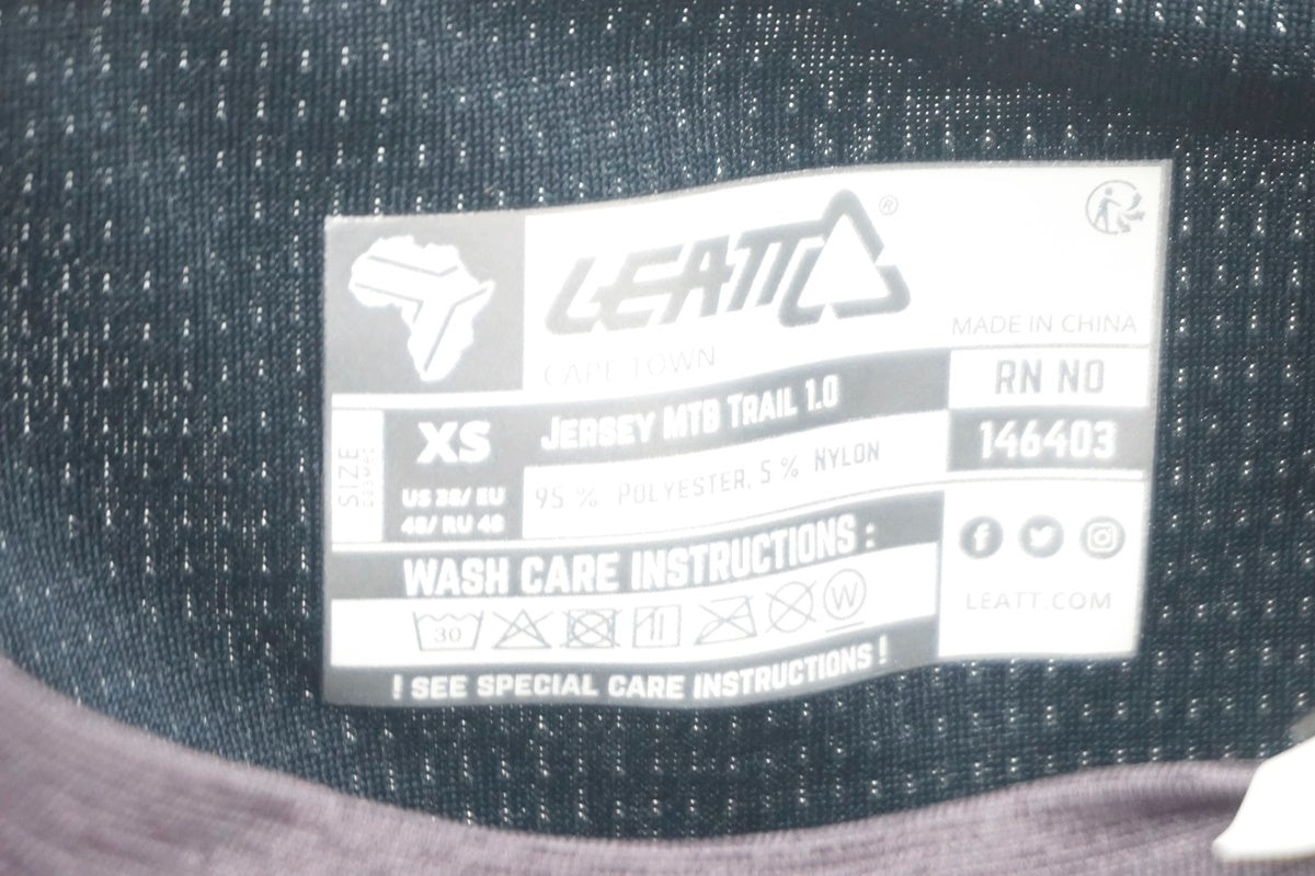 LEATT 「リアット」 XSサイズ 半袖シャツ / 大阪門真店