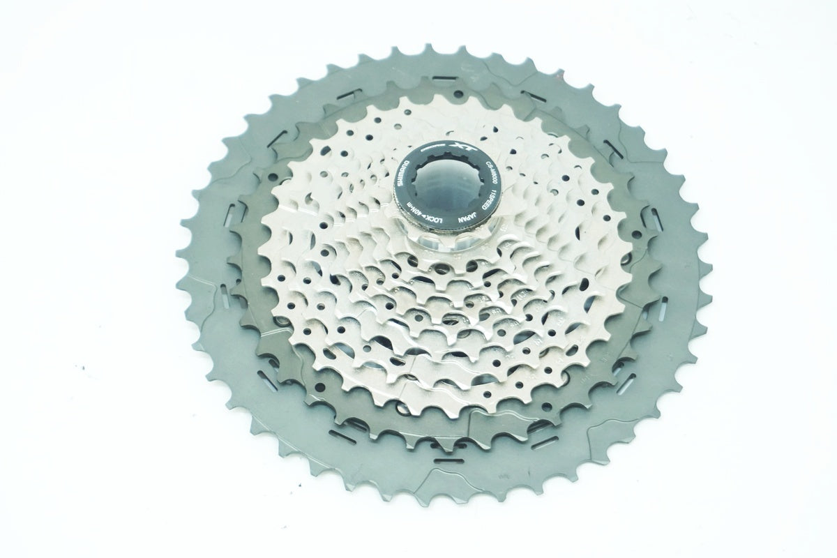 SHIMANO CS-M8000 11S 11-46T【中古程度良】 SHIMANO 「シマノ」 DEORE XT CS-M8000 11-46T スプロケット / 大阪
