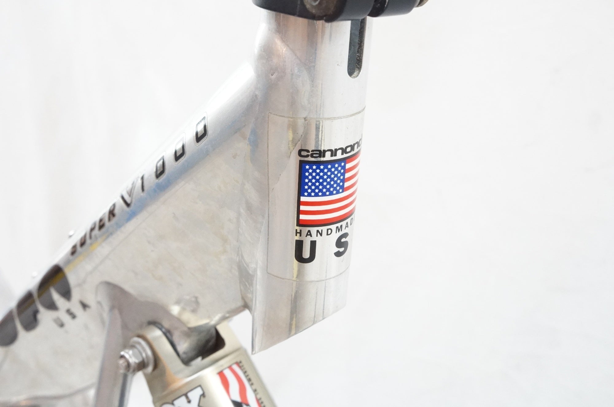 ジャンク CANNONDALE 「キャノンデール」 SUPER V1000 年式不明 フレームセット / バイチャリ浦和ベース