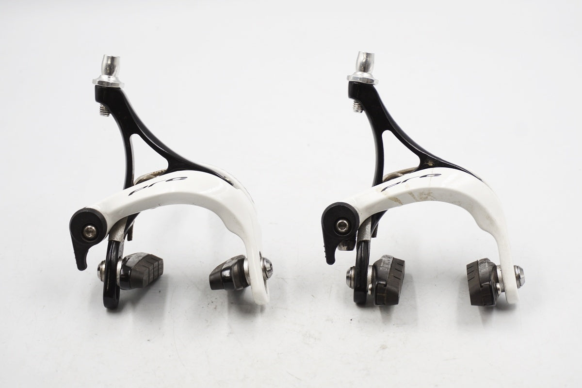 【貴重な白×黒キャリパーブレーキ】MERIDA品ドレスアップ用★カッコいいです！ MERIDA 「メリダ」 PRC キャリパーブレーキセット / 奈良店