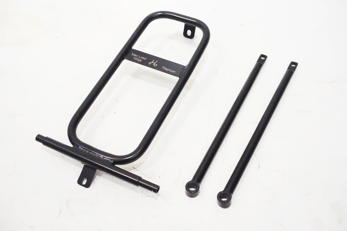 H＆H「エイチアンドエイチ」 Titanium Rear Rack MINI BROMPTON リア