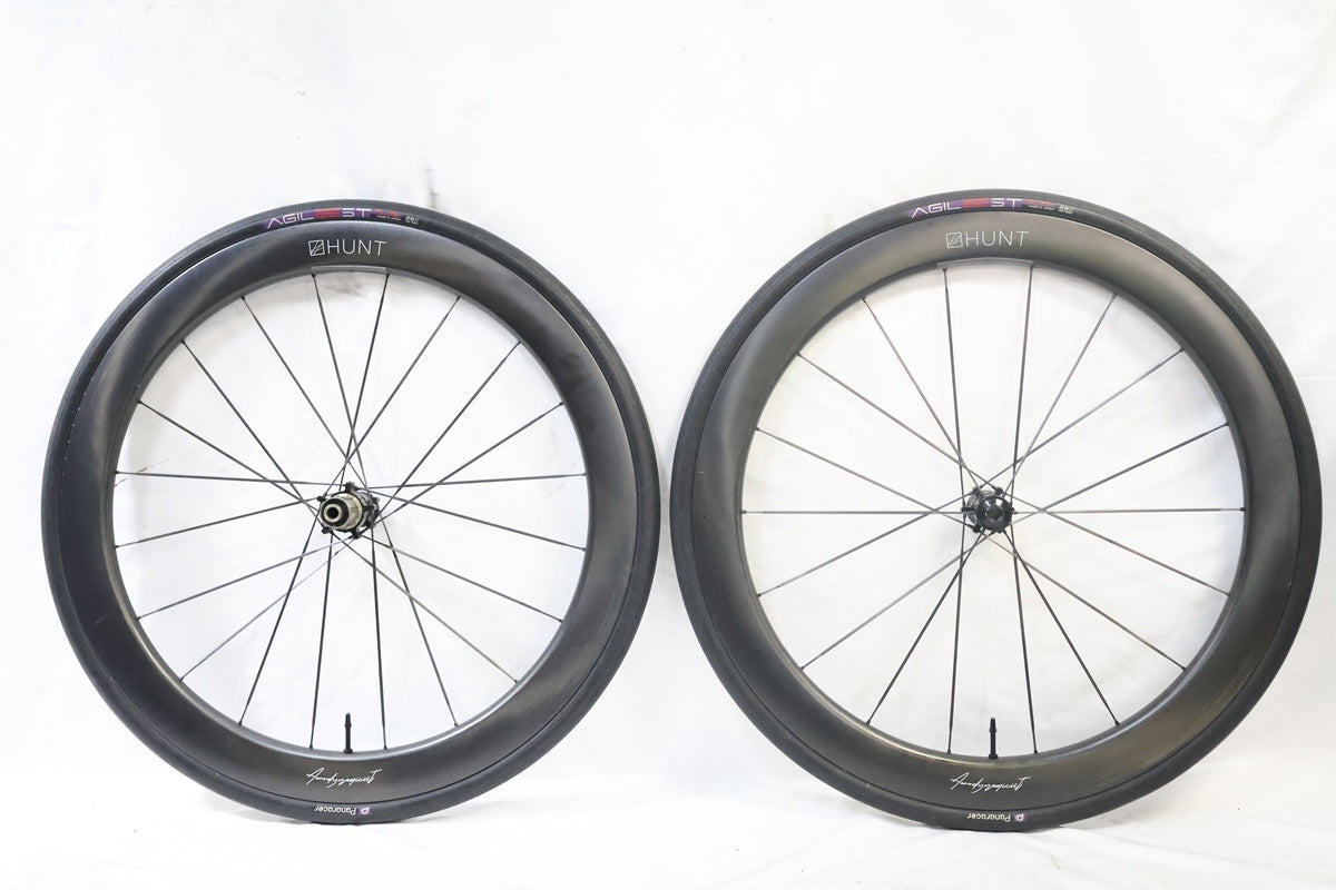 HUNT 54D ホイール HUNT 「ハント」 54 AERODYNAMICIST CARBON DISC シマノ 11速 ホイール