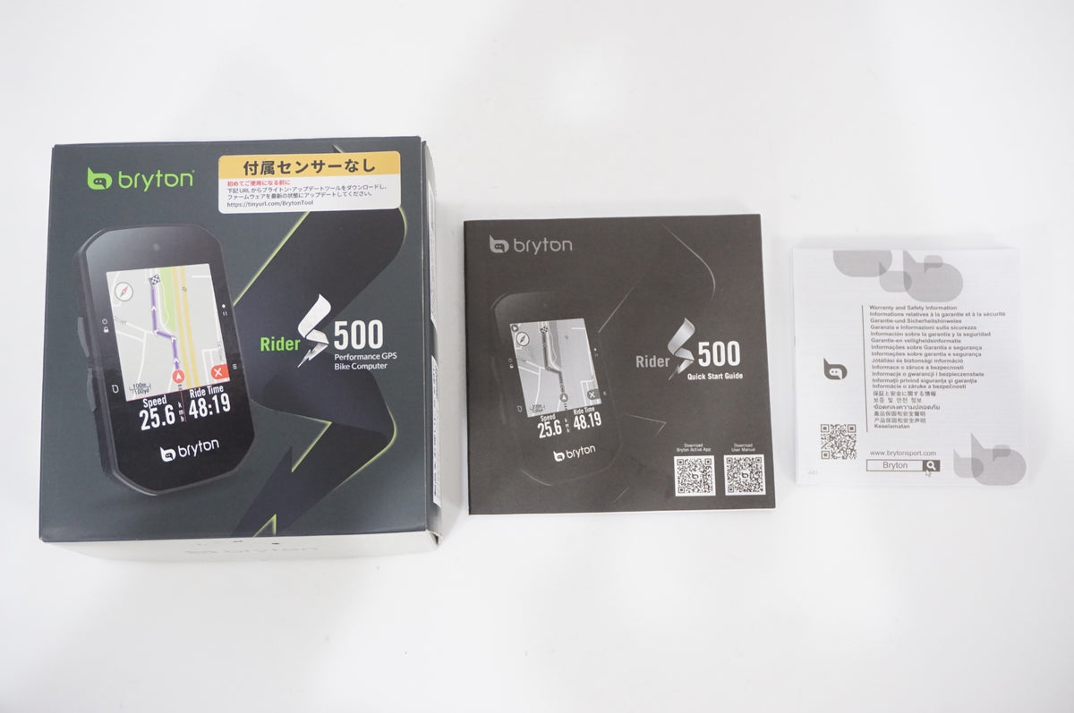 BRYTON 「ブライトン」 RIDER S500 サイクルコンピューター / AKIBA店