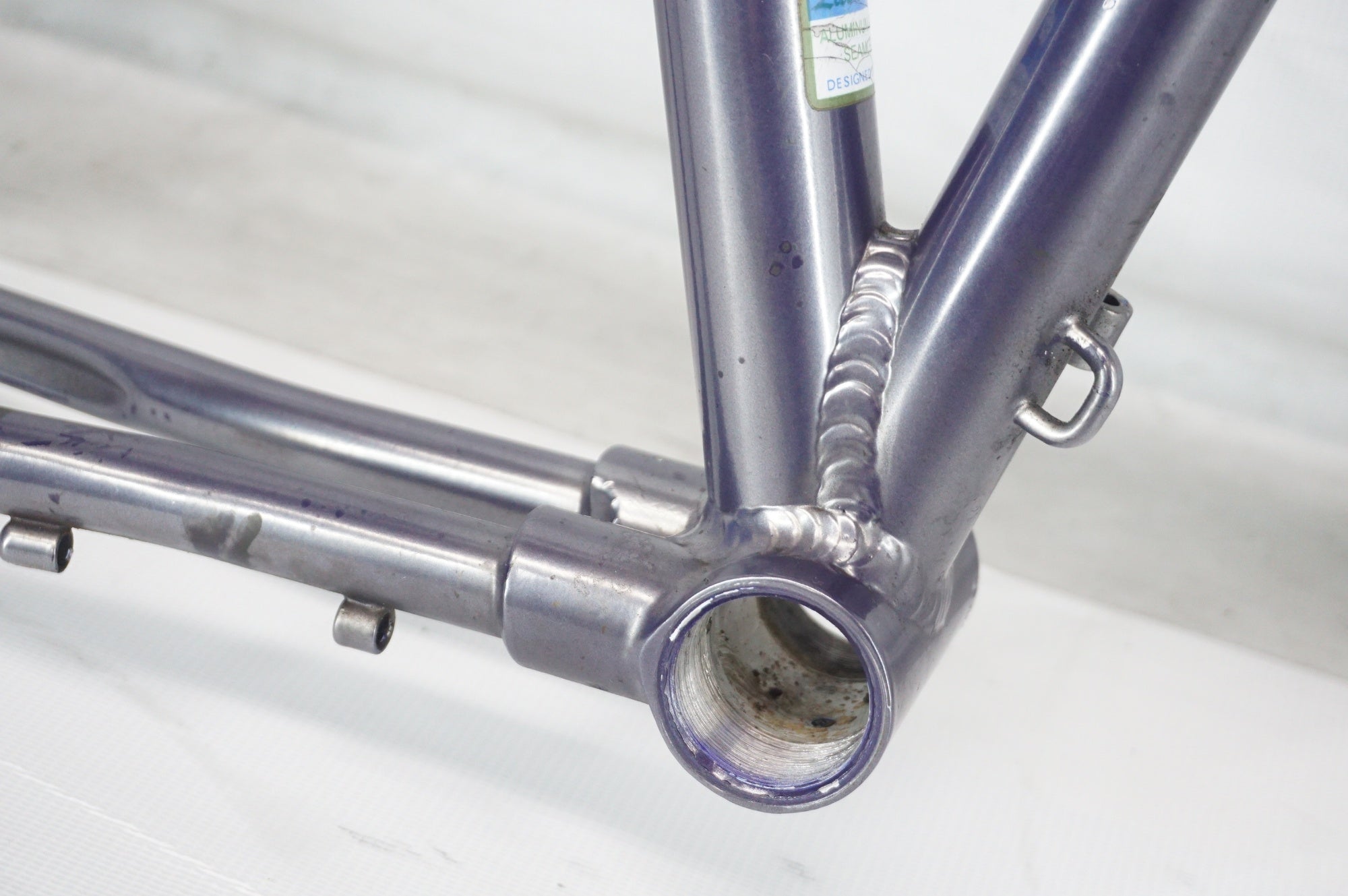 ジャンク KHS 「ケーエイチエス」 F20-R 年式不明 折り畳み自転車 フレームセット / 阪急塚口店