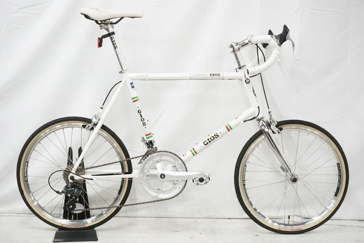 GIOS ミニベロ ホワイト引取り限定 GIOS 「ジオス」 ANTICO 2023年頃モデル 20インチ ミニベロ / 奈良店