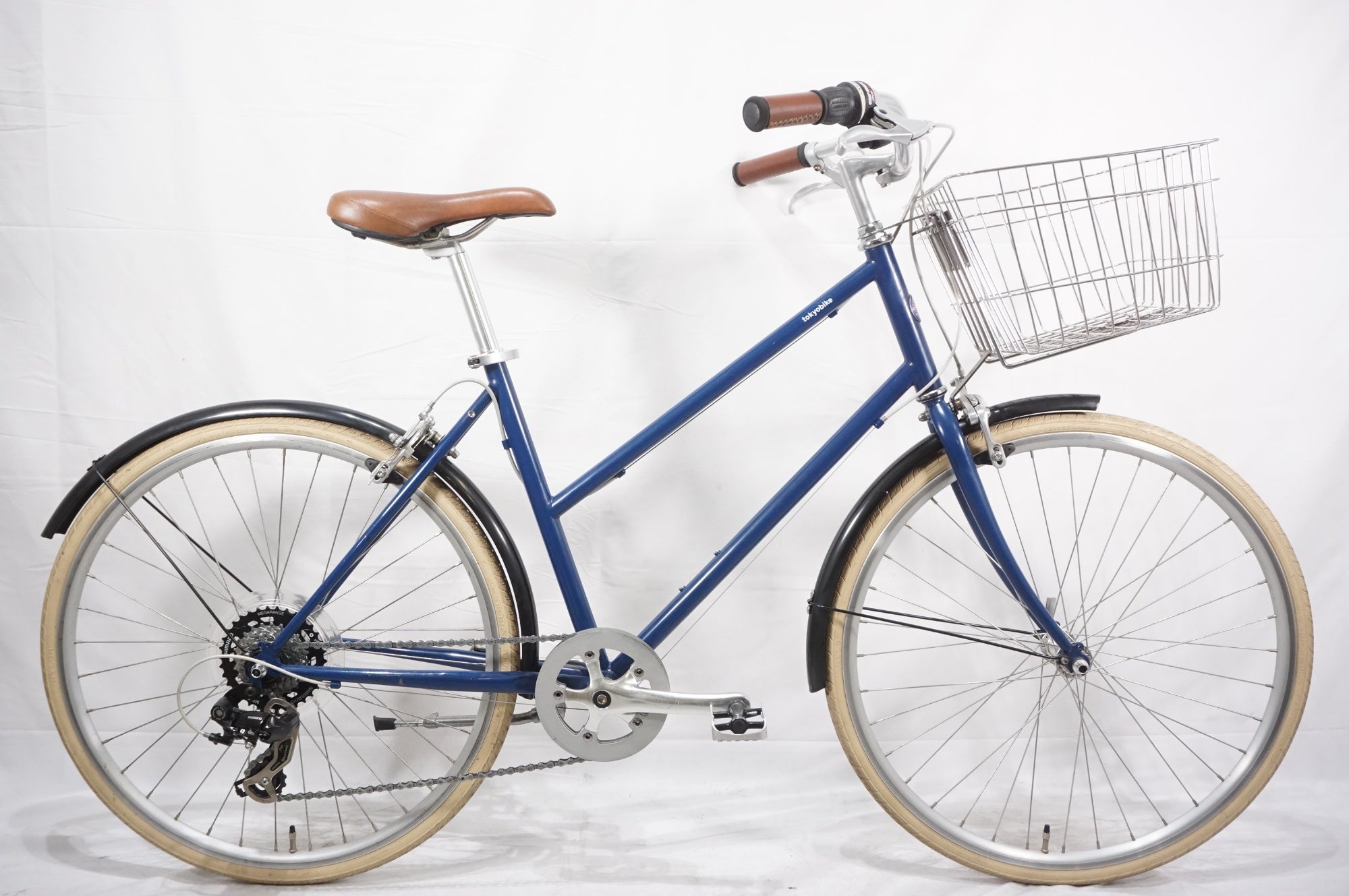 ＴＯＫＹＯＢＩＫＥ　クロスバイク　６５０Ｃ　７変速　青　配達可能 TOKYOBIKE 「トーキョーバイク」 BISOU26 2020年頃 クロスバイク