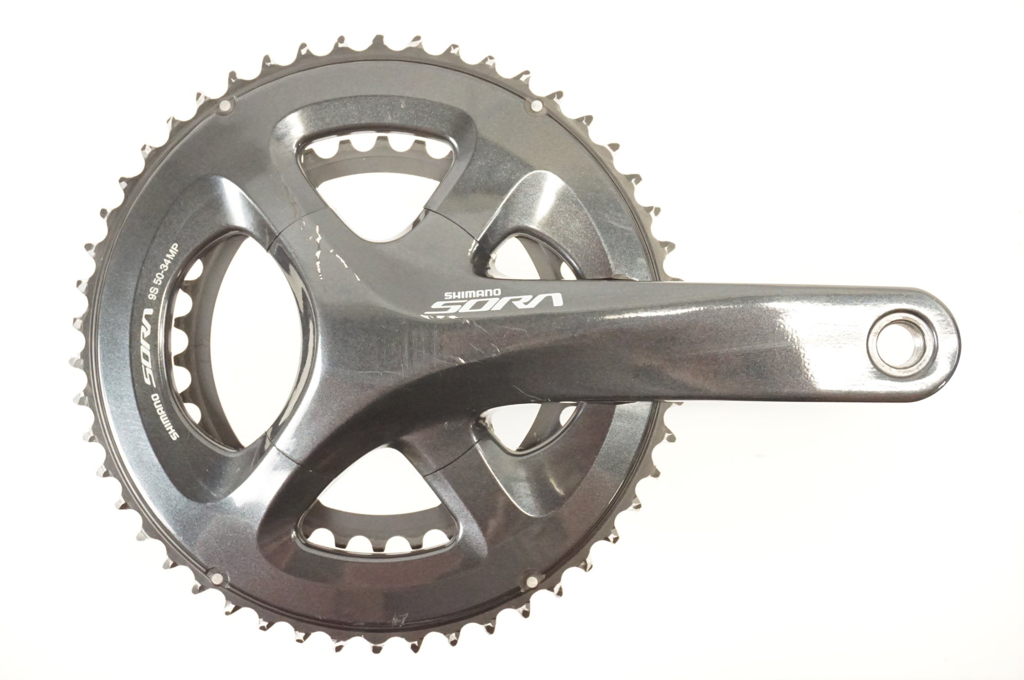 SHIMANO Sora R3000クランクアームとペダル SHIMANO SORA R3000 クランクアーム ペダル付き - メルカリ