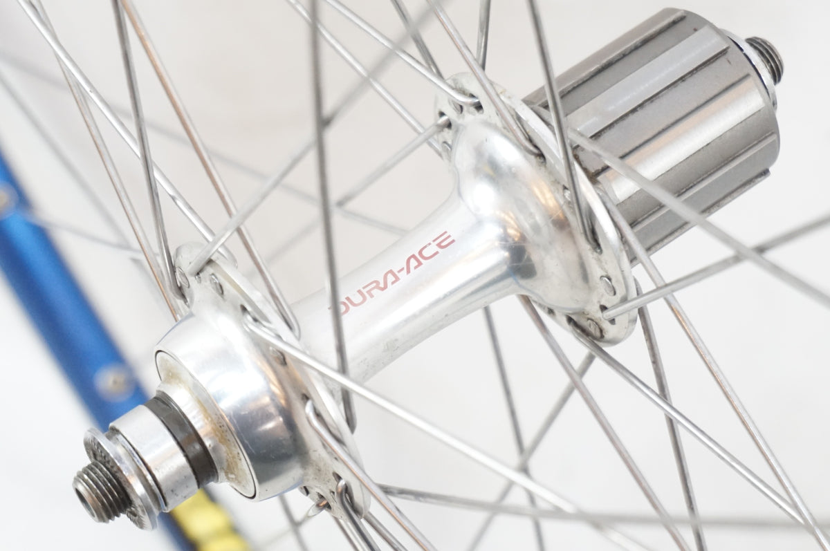 MAVIC 「マヴィック」 SUP リム SHIMANO DURA-ACE 7700 ハブ 手組み SHIMANO 8-10S ホイールセット / 浦和ベース