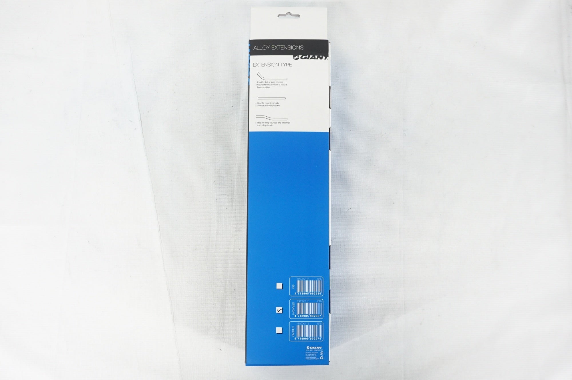 GIANT 「ジャイアント」 Alloy Aerobar Extensions Straight エクステンションバー / 阪急塚口店