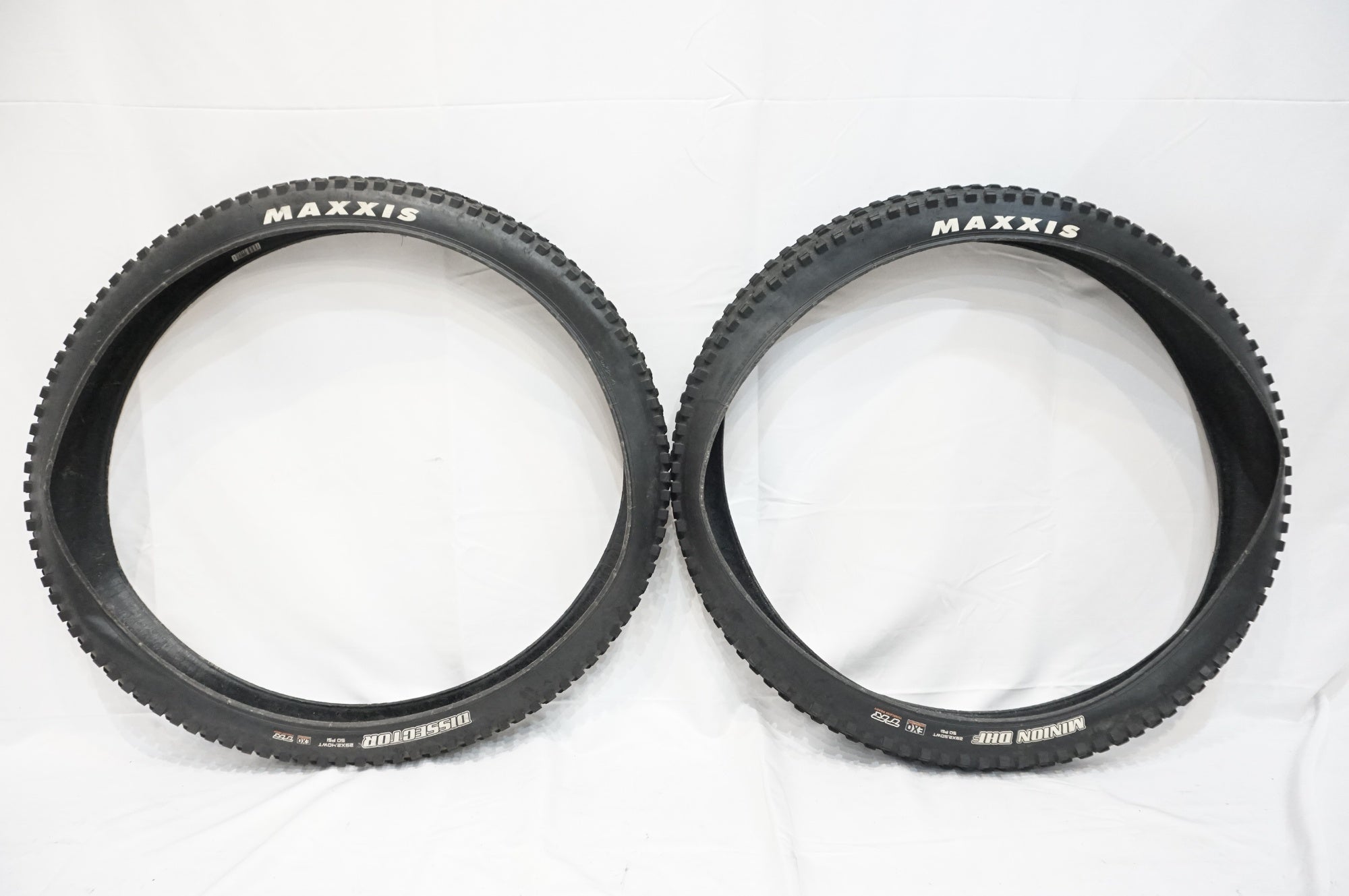 MAXXIS 「マキシス」 MINION DHF 29x2.5 / DISSECTOR：29×2.4 タイヤセット / 世田谷店 ｜  バイチャリ公式オンラインショップ 【スポーツ自転車買取販売専門店】