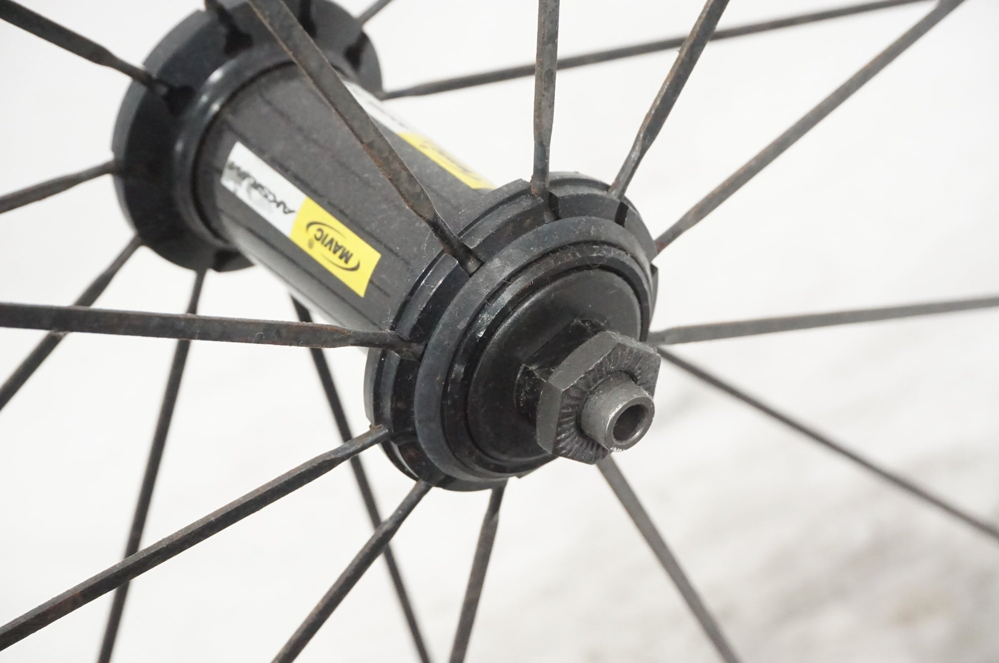 ジャンク MAVIC 「マヴィック」 AKSIUM シマノ11速 ホイールセット / AKIBA店