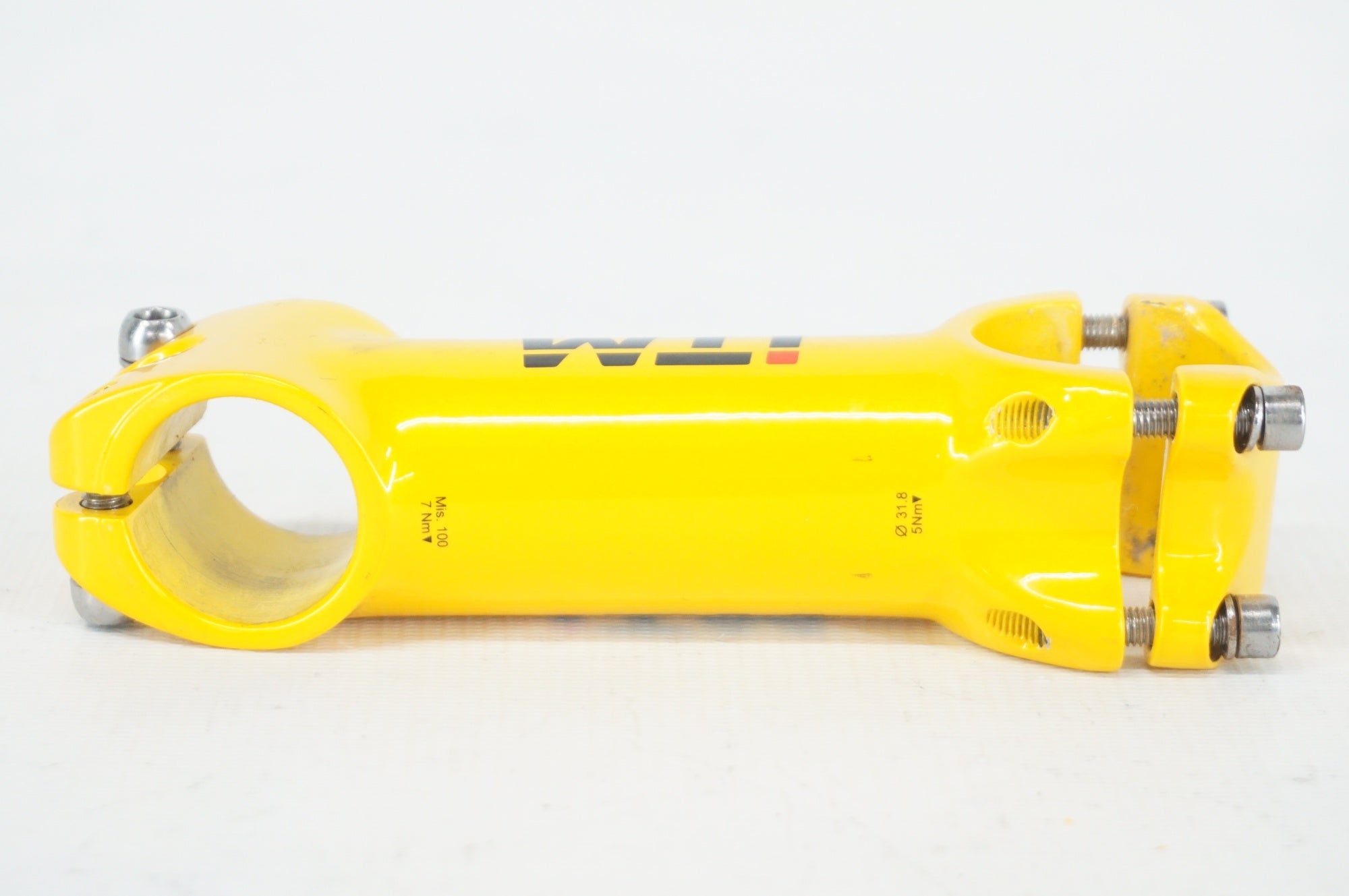 ITM 「アイティーエム」 ALCOR 80 YELLOW Φ31.8 100mm ステム / 阪急塚口店