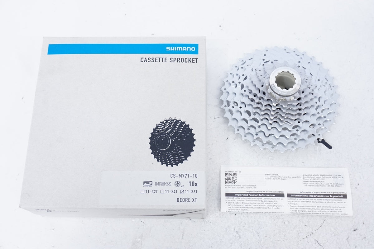 SHIMANO 「シマノ」 DEORE XT CS-M771-10 11-36T 10S スプロケット / 浜松店