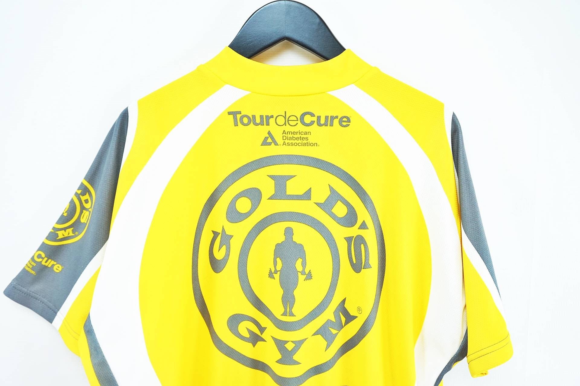 GOLD'S GYM 「ゴルドジーム」 Lサイズ 長袖 サイクルジャージ / 有明ガーデン店