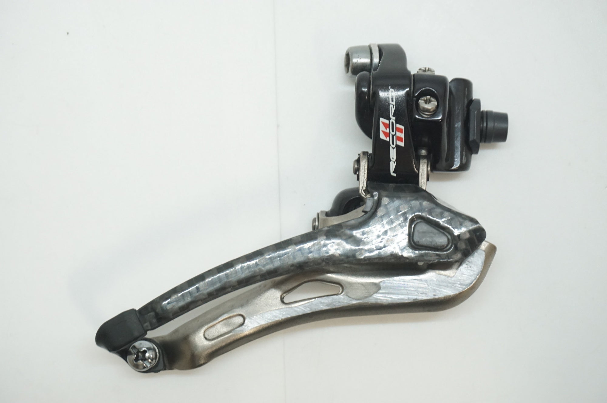カンパニョーロ Campagnoloカーボンファイバー フロントディレイラー CAMPAGNOLO 「カンパニョーロ」 RECORD 11S フロントディレイラー