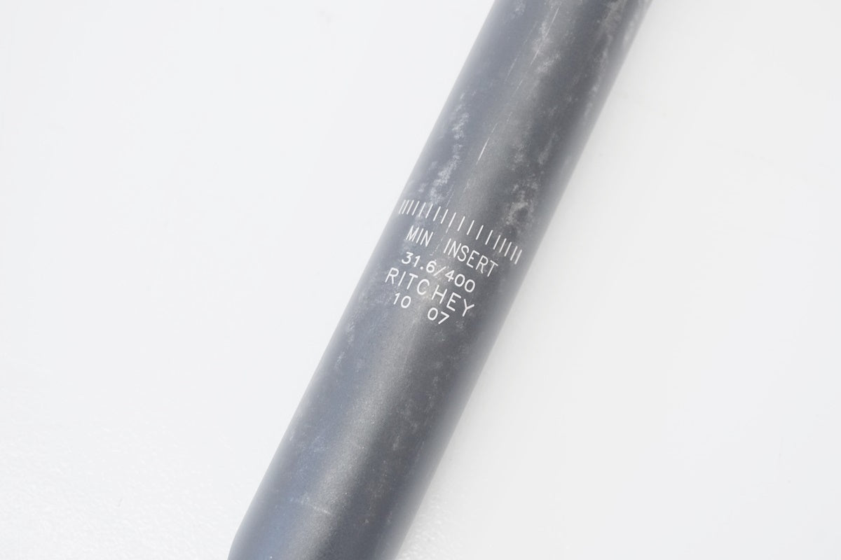 RITCHEY 「リッチー」 CARBON WCS φ31.6 400mm シートポスト / 京都八幡店