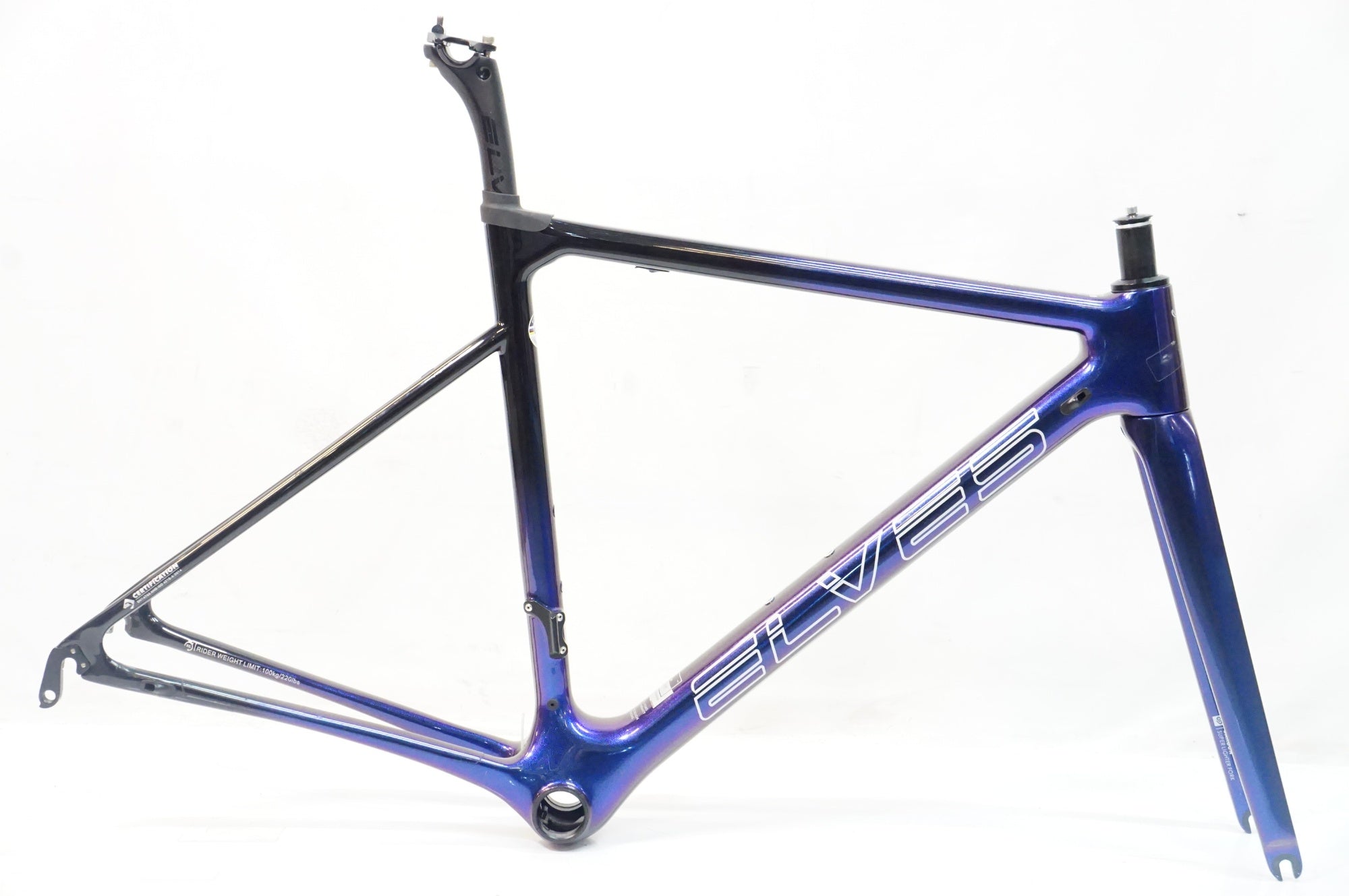 【美品】ELVES vanyar 52サイズ　フレームセット ELVES Vanyar UCI Carbon SuperLight Road Rim Brake Framesets