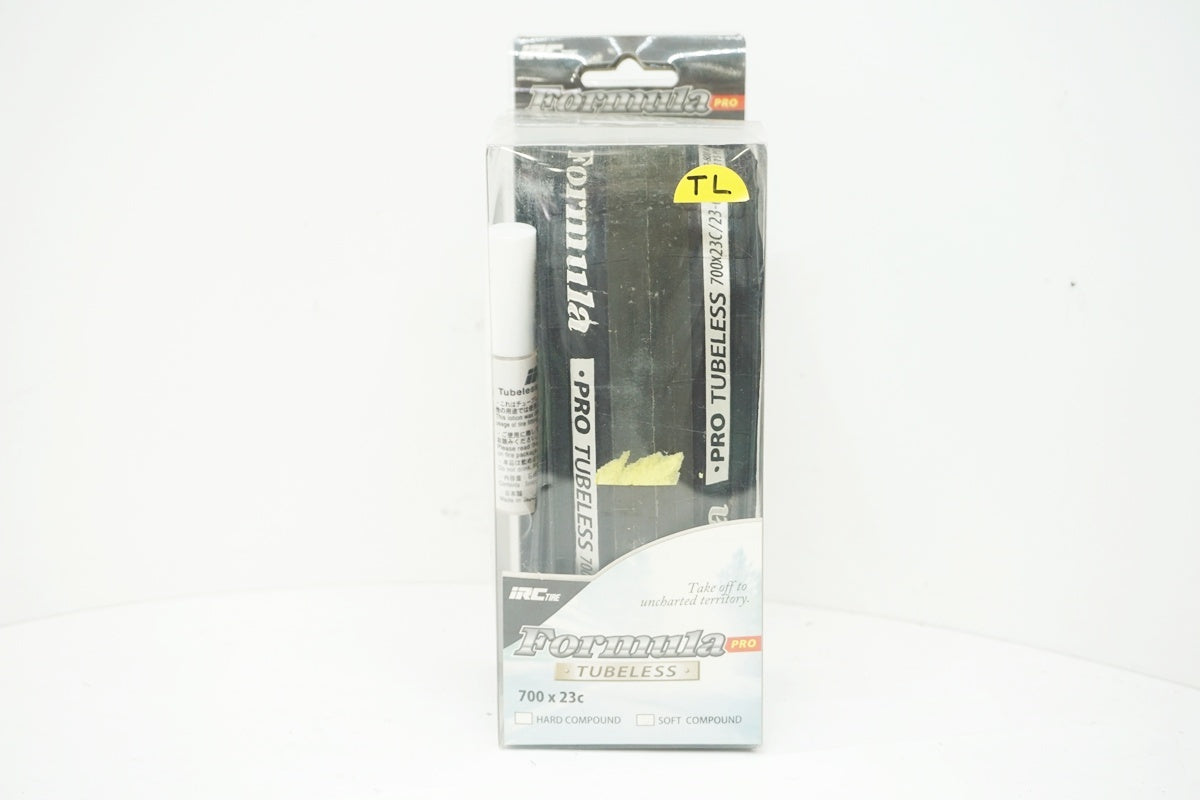 IRC 「アイアールシー」 FORMULA PRO TUBELESS 700x23C タイヤ / 大阪美原北インター店