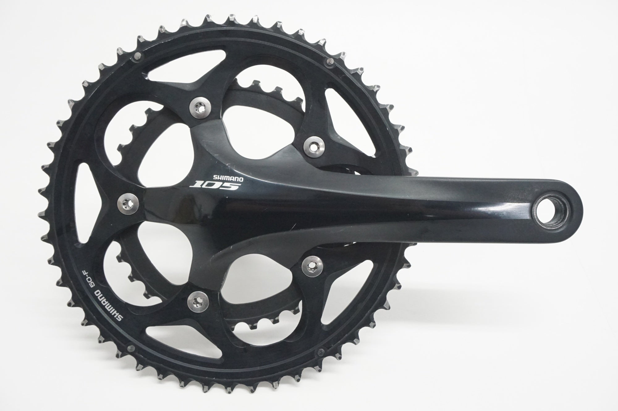 オ*ン様 シマノ トリプルクランク FC6604G　165mm 美品 ブロンプト SHIMANO 「シマノ」 105 FC-5700 50-34T 165mm クランク / 福岡店
