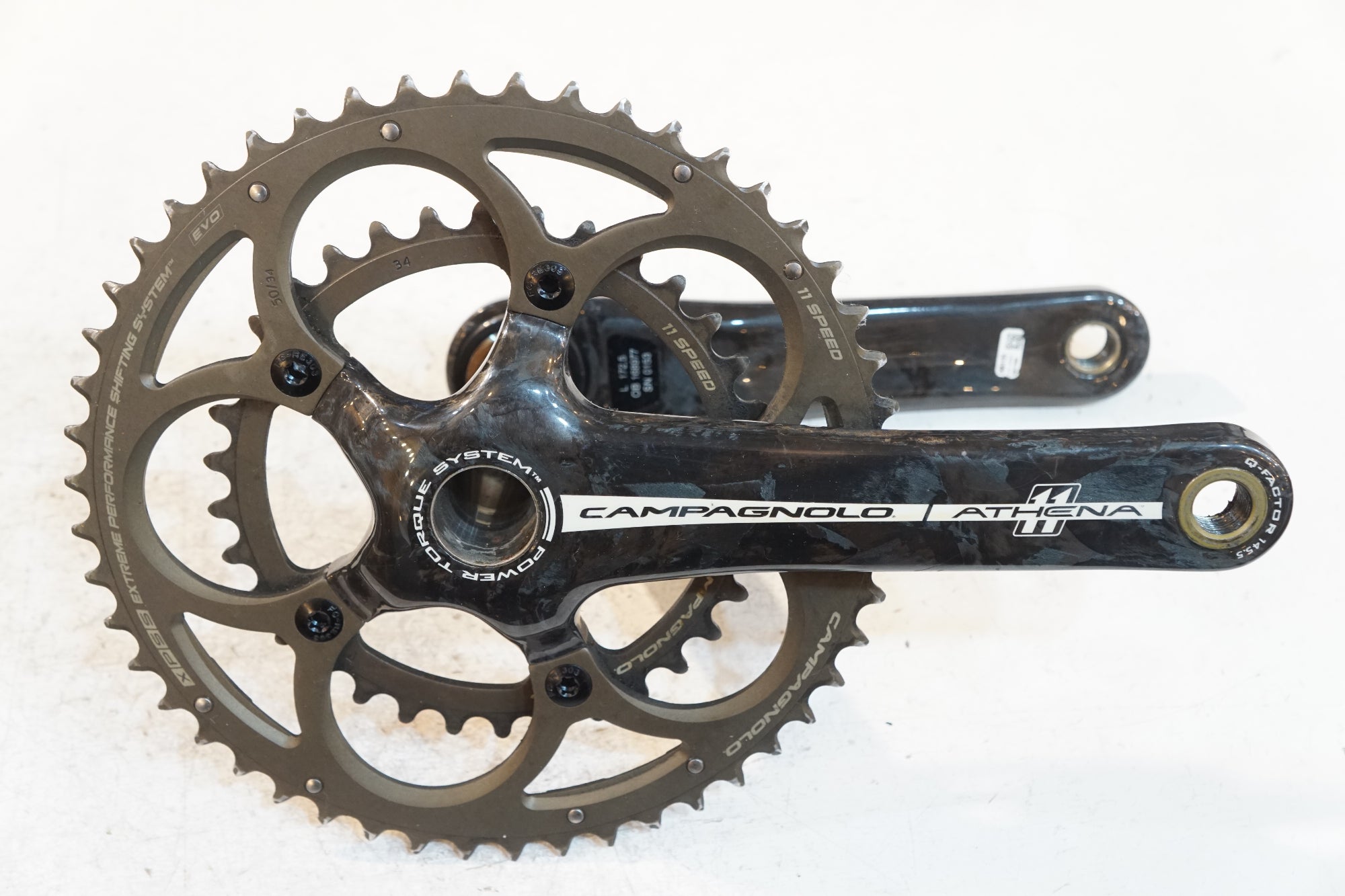 CAMPAGNOLO 「カンパニョーロ」 ATHENA 11 50-34T 172.5mm クランク
