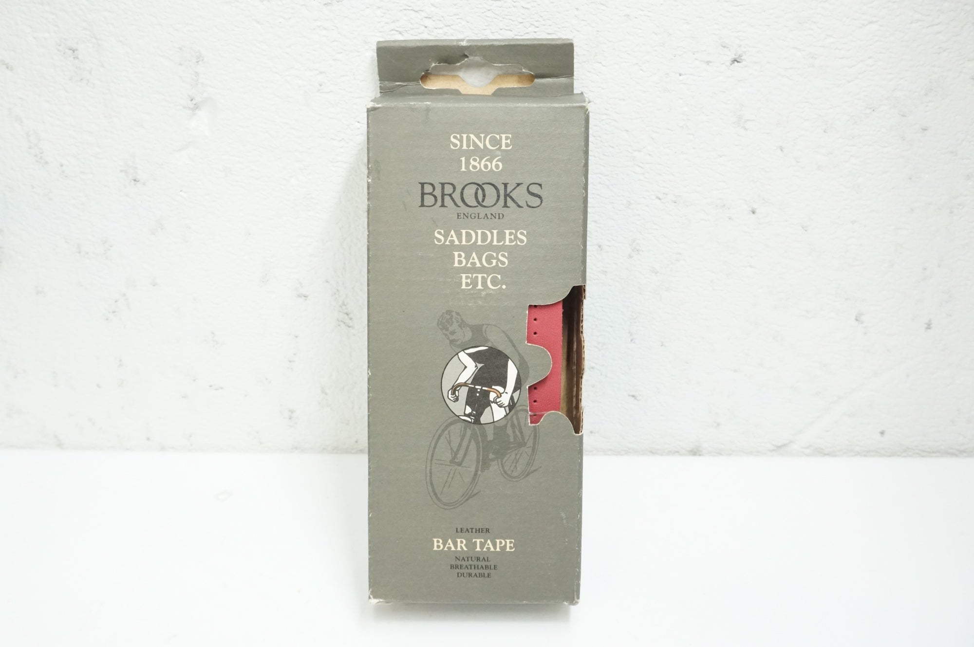 BROOKS 「ブルックス」 LEATHER BAR TAPE ラズベリーカラー バーテープ / 大宮店