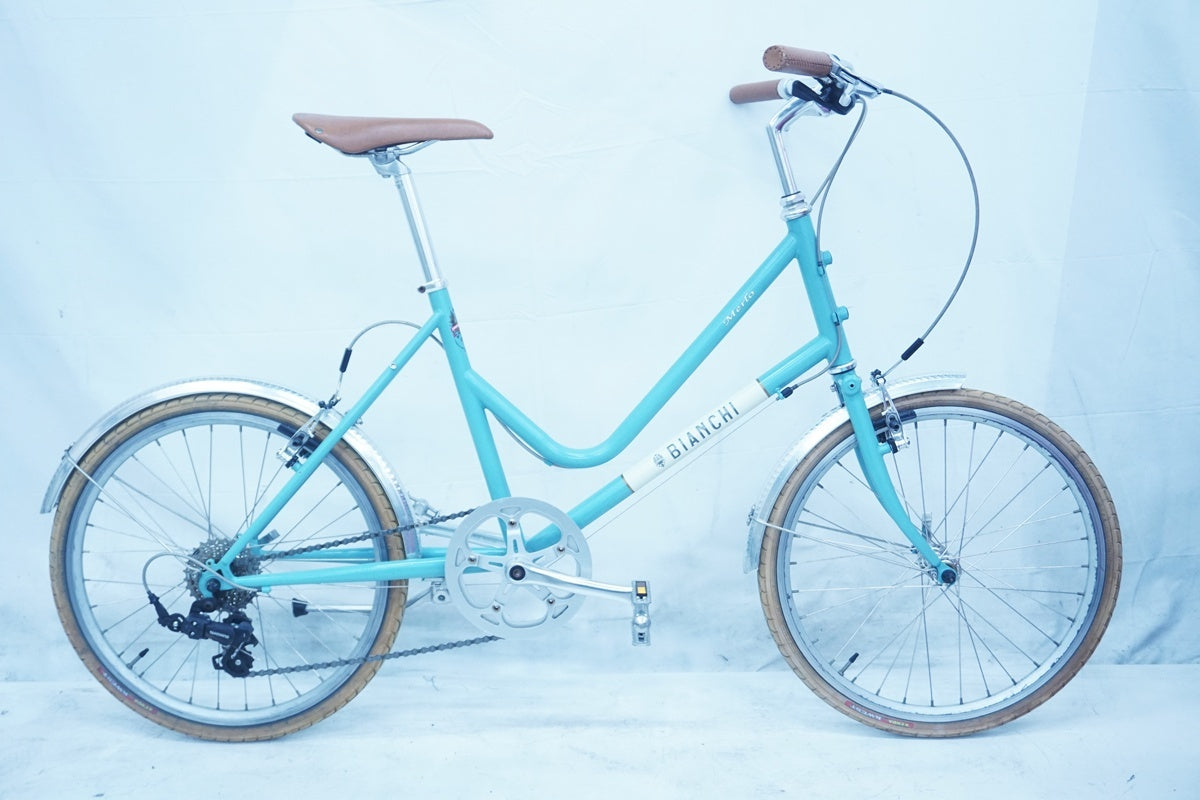 未整備　bianchi MERLO 20インチ　ビアンキ　メルロー BIANCHI 「ビアンキ」 MERLO 年式不明 ミニベロ 20インチ/ 大阪美原北