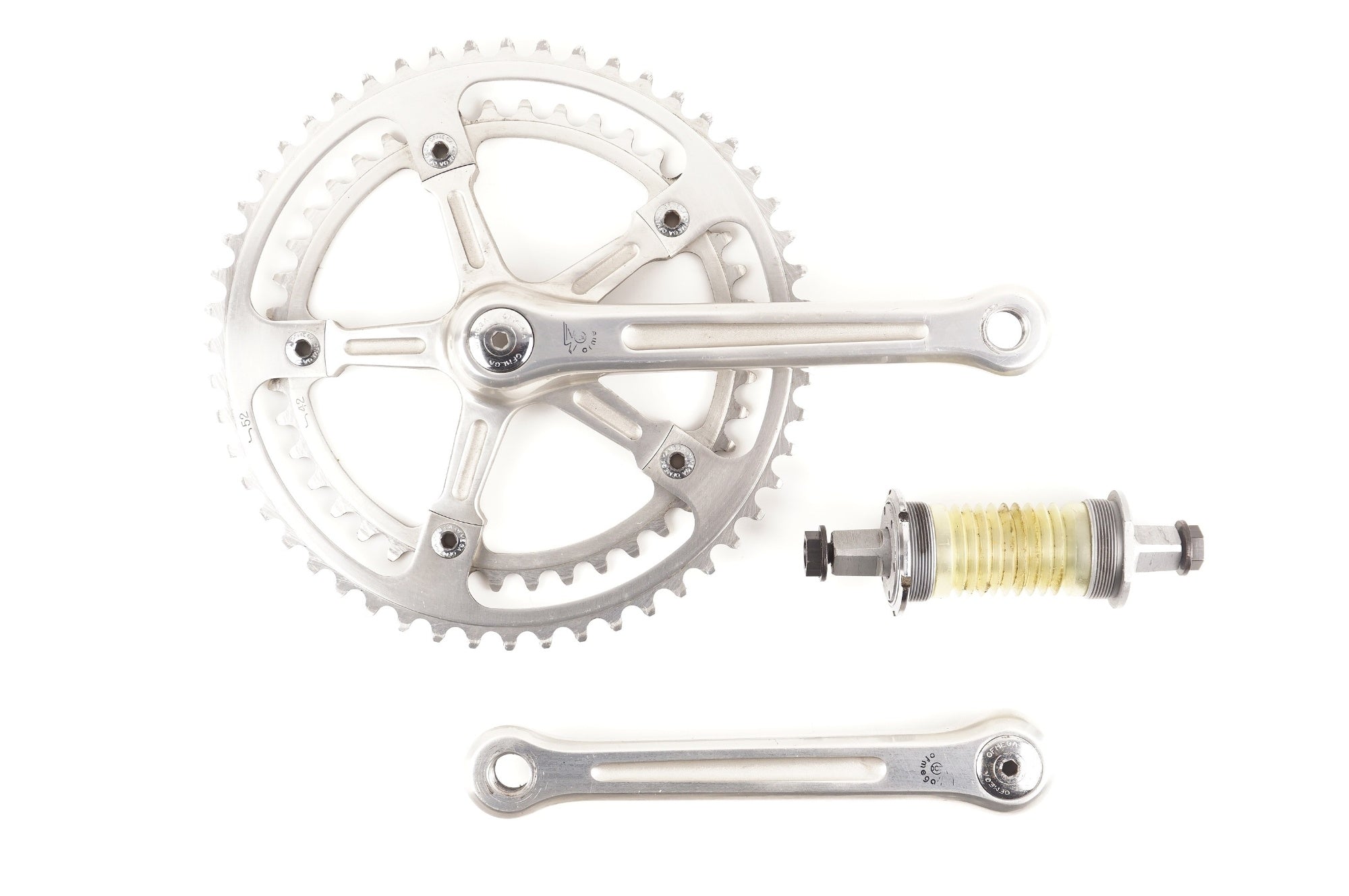 OFMEGA 「オフメガ」 COMPETIZIONE STRADA 52-42T 170mm クランクセット / 中目黒店