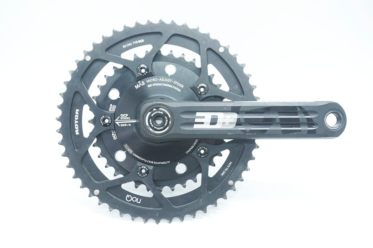 ROTOR 「ローター」 3D+ IN POWER 52/36T 172.5㎜ クランク / 大阪門真店