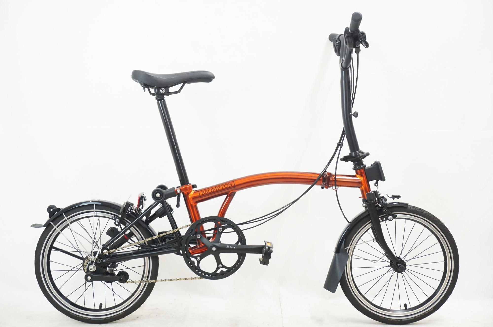 BROMPTON 「ブロンプトン」 C LINE EXPLORE MID FLAME LACQUER 2023年モデル 16インチ 折り畳み自転車 / 福岡店